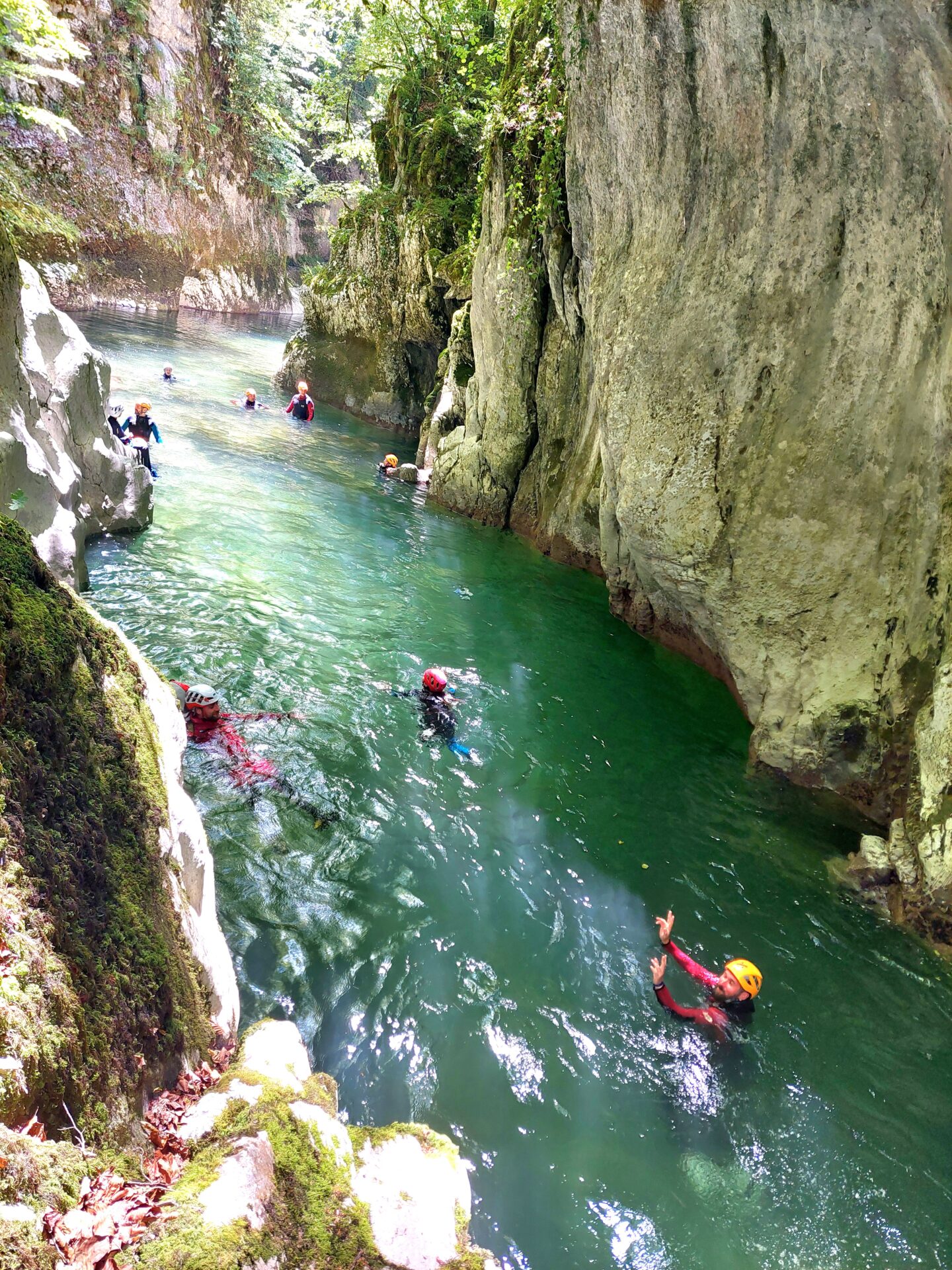Sortie canyoning près de Chambéry